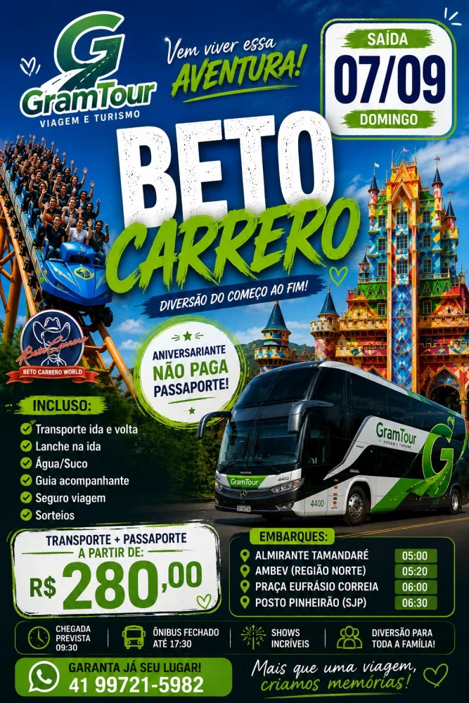 EXCURSÃO BETO CARRERO